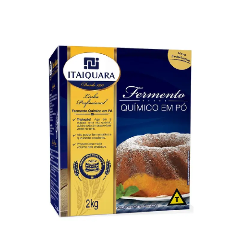 Fermento Químico em Pó Itaiquara 2kg