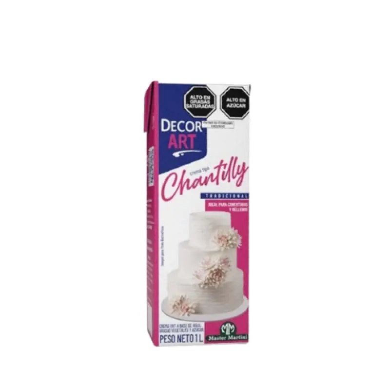 Creme Chantilly Decor Up Deluxe Master Martini 1L