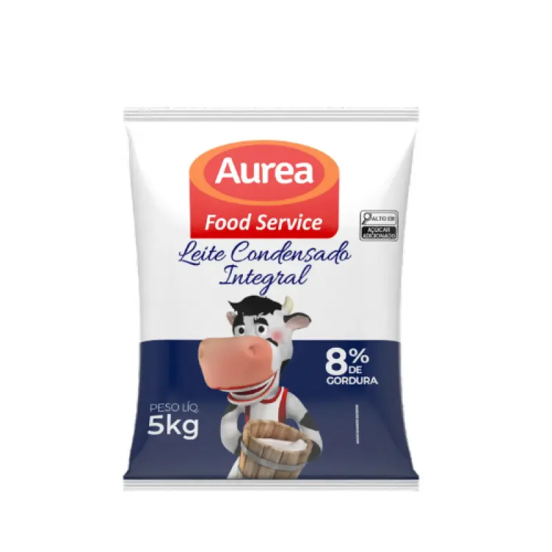 Leite Condensado Áurea 5kg