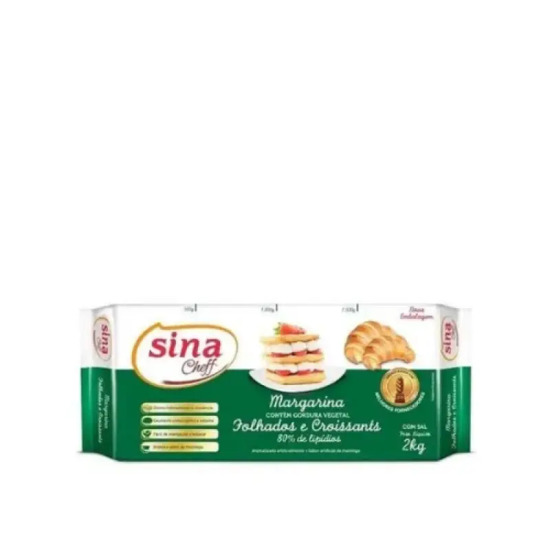 Margarina Sina Folhada 2kg
