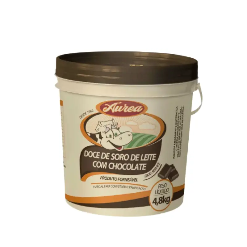 Doce de Leite c/ Chocolate Áurea 4,8kg