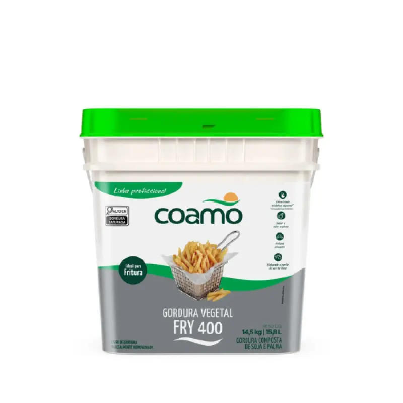 Gordura Vegetal Fry 400 Coamo 14,5kg