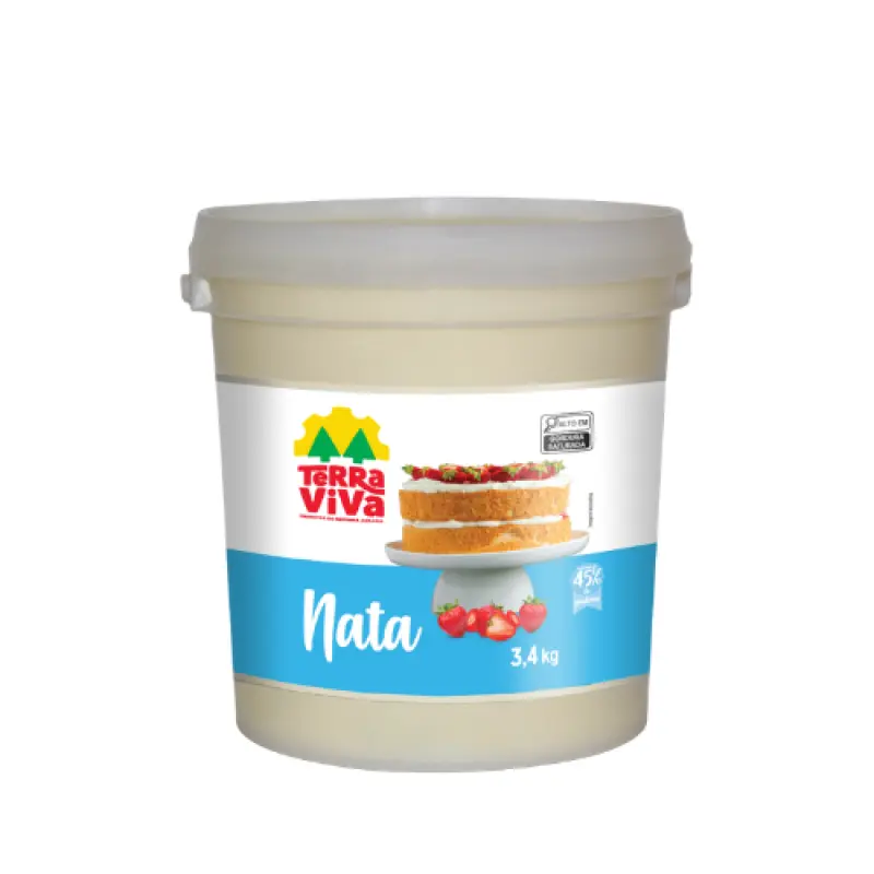 Nata 45% Gordura Terra Viva 3,4kg