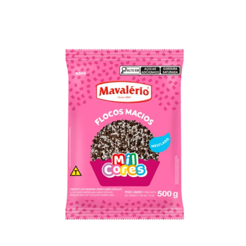 Flocos Macio Mesclado Mavalério 500g