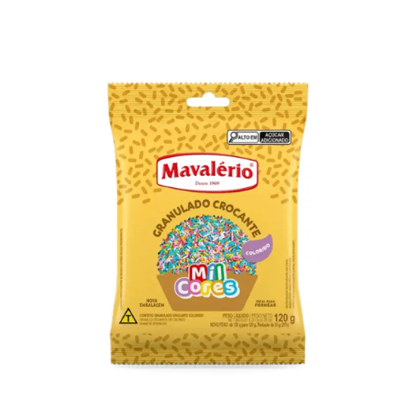 Granulado Colorido Mavalério 1,01kg